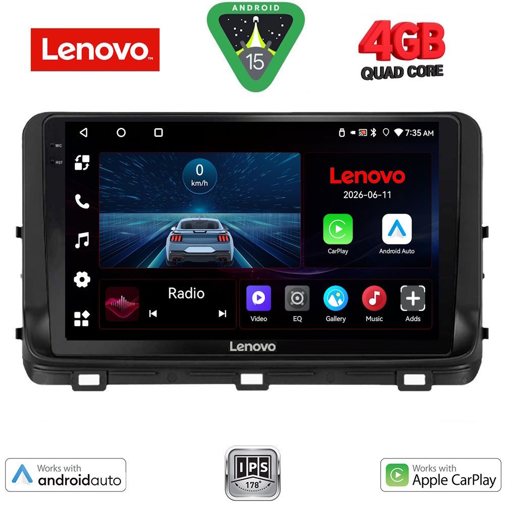LENOVO LVE 8303_CPAA (10inc) MULTIMEDIA TABLET for KIA CEED - XCEED mod. 2018-2022