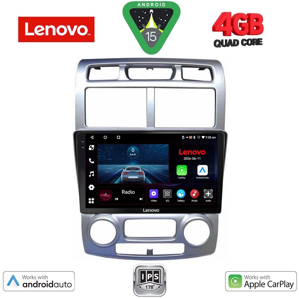 LENOVO LVE 8324SL_CPAA (CLIMA) (9inc) MULTIMEDIA TABLET for KIA SPORTAGE mod. 2004-2010