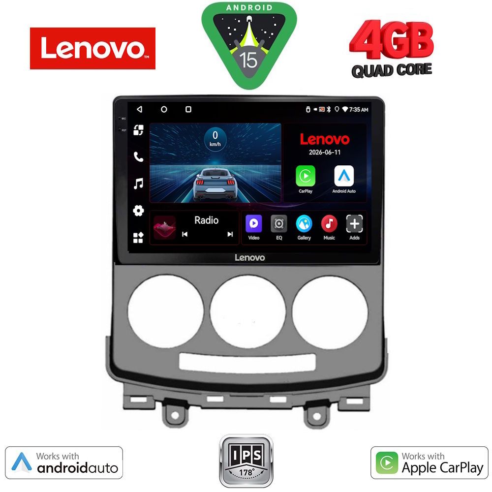 LENOVO LVE 8370_CPAA (9inc) MULTIMEDIA TABLET for MAZDA 5 mod. 2004-2010