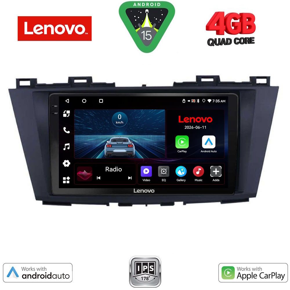 LENOVO LVE 8371_CPAA (9inc) MULTIMEDIA TABLET for MAZDA 5 mod. 2011-2020
