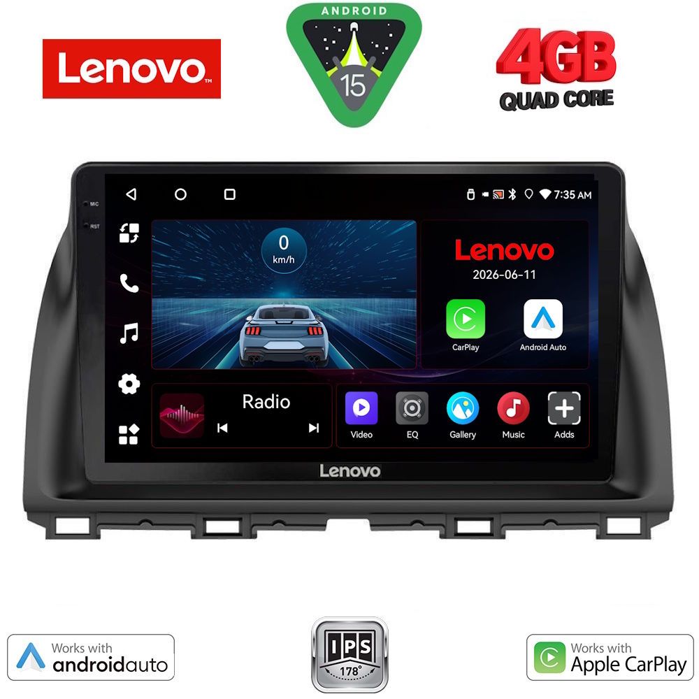 LENOVO LVE 8380_CPAA (10inc) MULTIMEDIA TABLET for MAZDA CX5 mod. 2013-2017