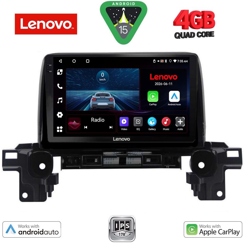 LENOVO LVE 8381_CPAA (9inc) MULTIMEDIA TABLET for MAZDA CX5 mod. 2017-2025