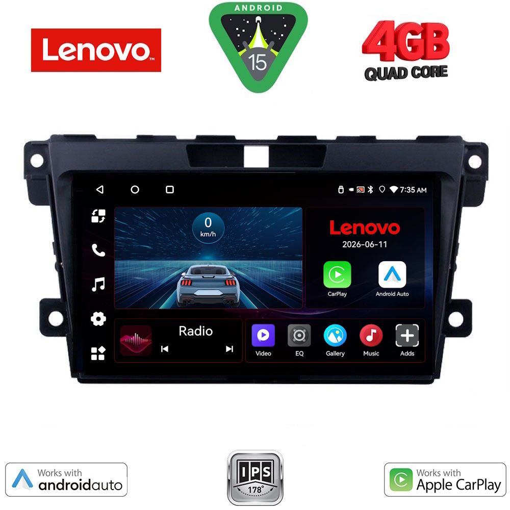 LENOVO LVE 8389_CPAA (9inc) MULTIMEDIA TABLET for MAZDA CX7 mod. 2006-2012