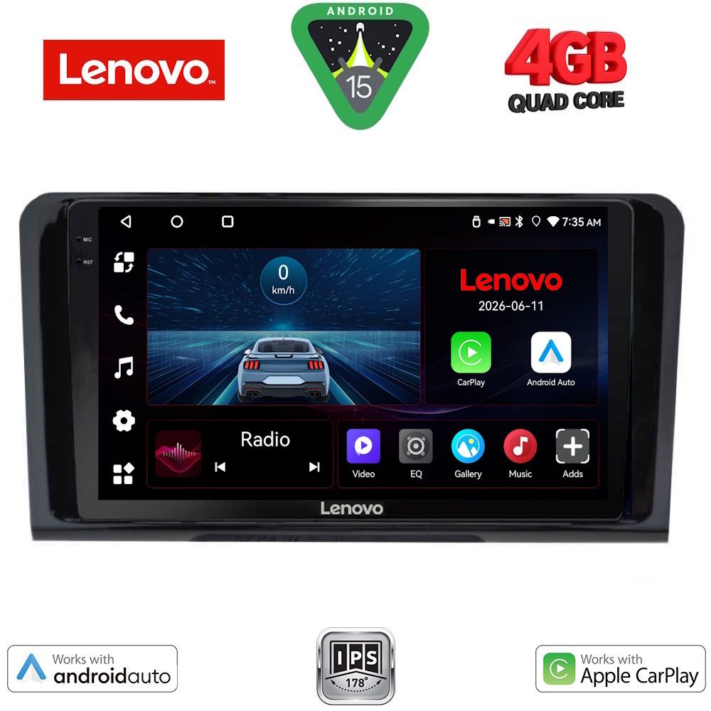 LENOVO LVE 8414_CPAA (9inc) MULTIMEDIA TABLET for MERCEDES ML (W164) – GL (X164) mod. 2005-2011