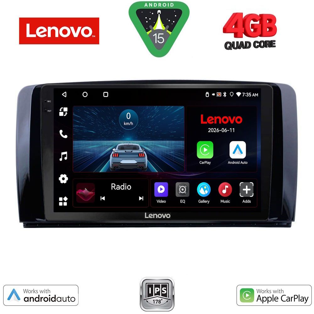 LENOVO LVE 8422_CPAA (9inc) MULTIMEDIA TABLET for MERCEDES R (W251) mod. 2006-2015