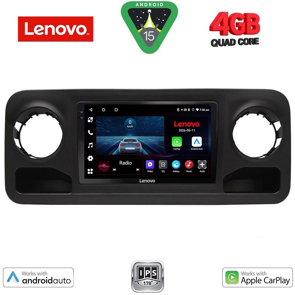 LENOVO LVE 8424_CPAA (10inc) MULTIMEDIA TABLET for MERCEDES SPRINTER mod. 2018-2026
