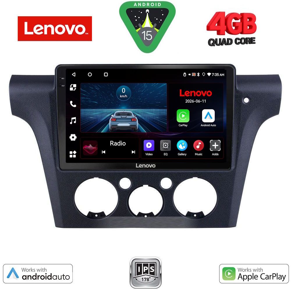 LENOVO LVE 8441_CPAA CLIMA (10inc) MULTIMEDIA TABLET for MITSUBISHI OUTLANDER mod. 2001-2005 with CLIMA
