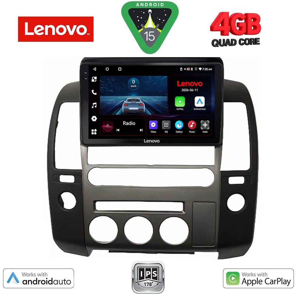 LENOVO LVE 8454_CPAA (ORIG.NAVI) (9inc) MULTIMEDIA TABLET for NISSAN NAVARA D40 mod. 2006-2011 με Original Navi