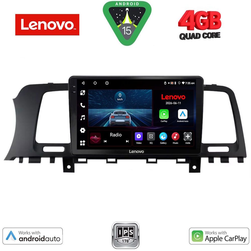 LENOVO LVE 8462_CPAA (9inc) MULTIMEDIA TABLET for NISSAN MURANO mod. 2007-2014