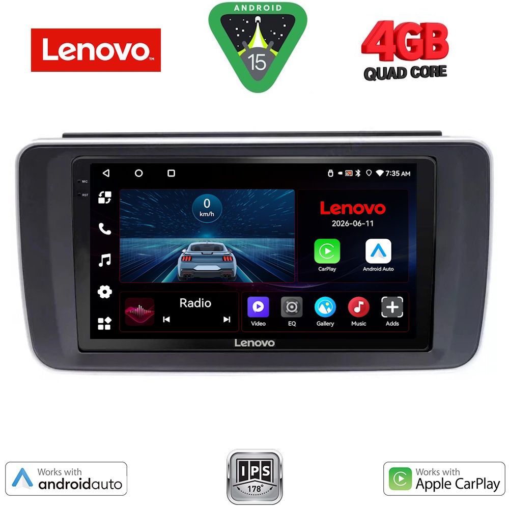 LENOVO LVE 8473_CPAA (9inc) MULTIMEDIA TABLET for NISSAN LEAF mod. 2018-2026