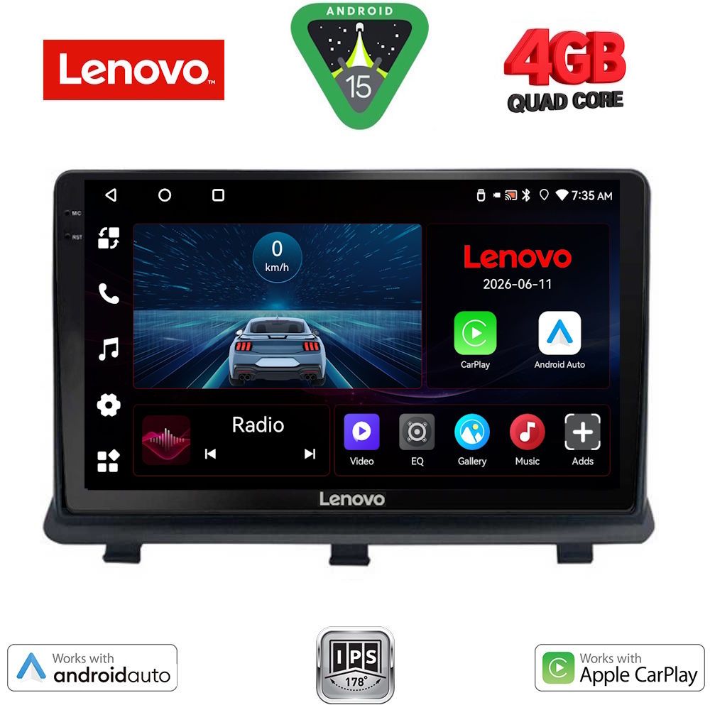 LENOVO LVE 8480_CPAA (9inc) MULTIMEDIA TABLET for OPEL ANTARA mod. 2006-2016