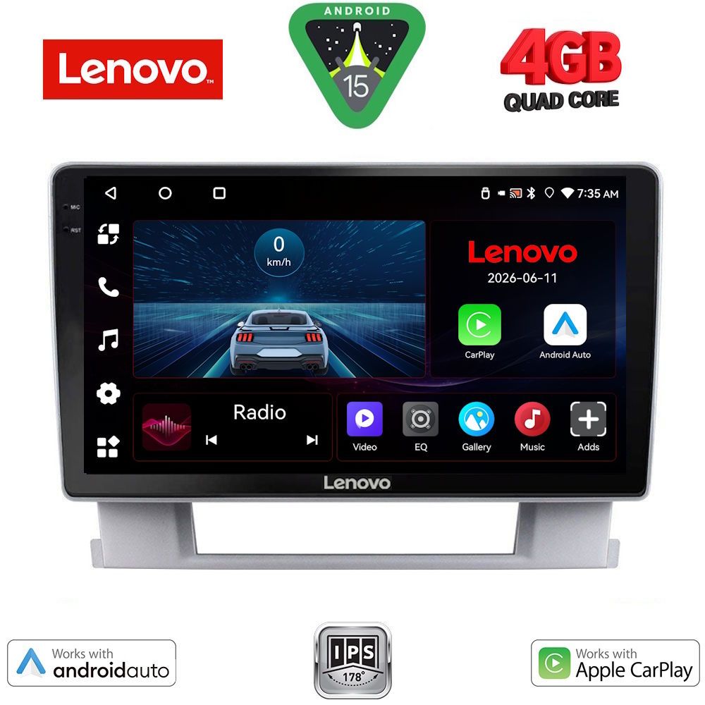 LENOVO LVE 8482_CPAA (9inc) MULTIMEDIA TABLET for OPEL ASTRA J mod.2010-2016