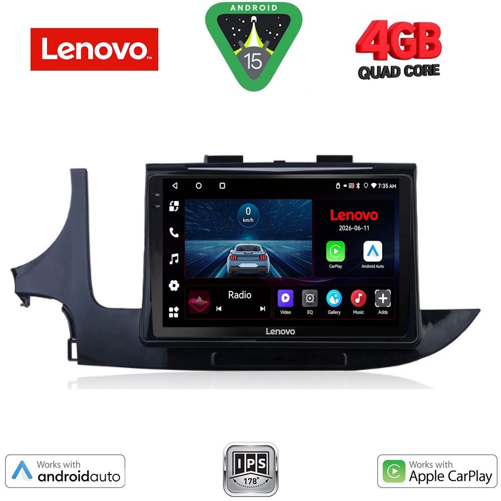 LENOVO LVE 8497_CPAA (9inc) MULTIMEDIA TABLET for OPEL MOKKA mod. 2016-2021