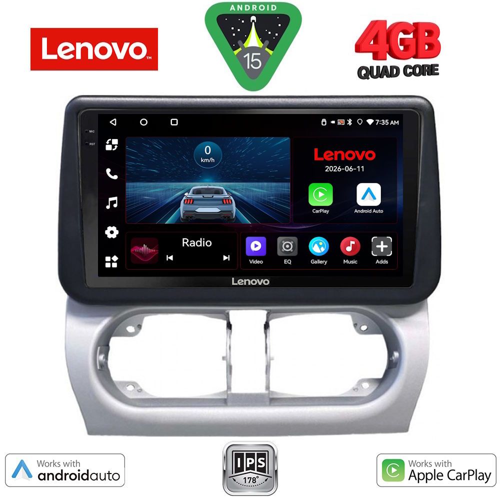 LENOVO LVE 8500_CPAA (9inc) MULTIMEDIA TABLET for OPEL CORSA C mod 2000-2006 - TIGRA mod. 2004-2009