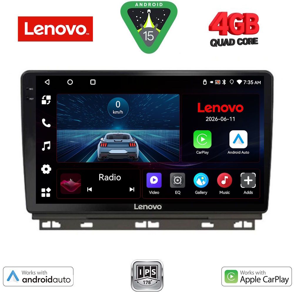 LENOVO LVE 8546_CPAA (9inc) MULTIMEDIA TABLET for RENAULT CLIO - CAPTUR mod. 2019-2026