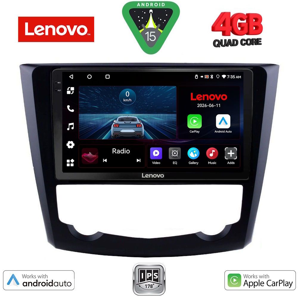 LENOVO LVE 8549_CPAA (9inc) MULTIMEDIA TABLET for RENAULT KADJAR mod. 2015-2022