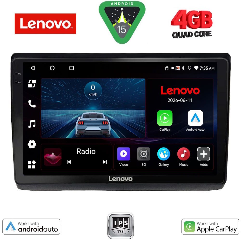 LENOVO LVE 8558_CPAA (10inc) MULTIMEDIA TABLET for OPEL VIVARO – RENAULT TRAFIC - NISSAN PRIMASTAR mod. 2004-2015