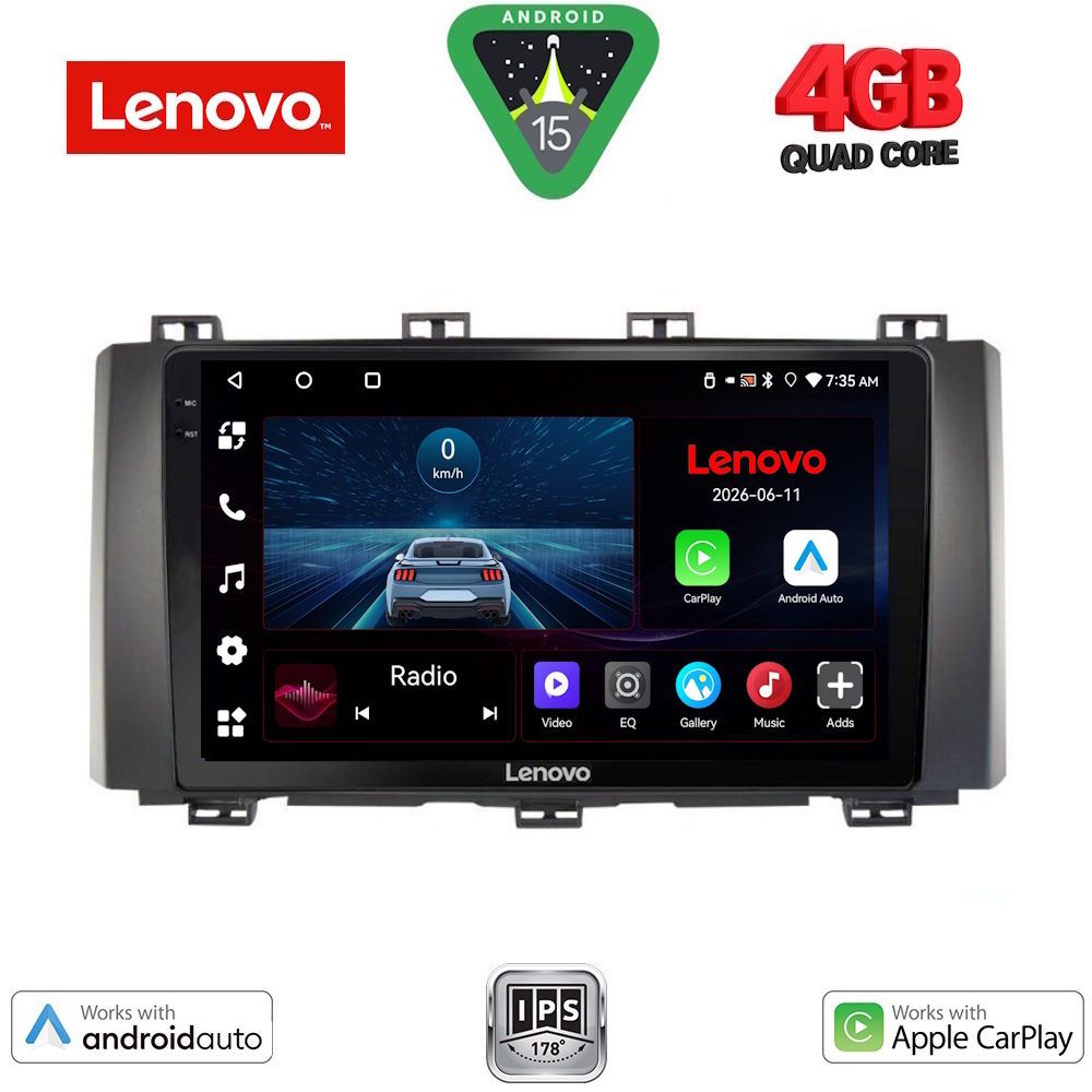 LENOVO LVE 8568_CPAA (9inc) MULTIMEDIA TABLET for SEAT ATECA mod. 2017-2026