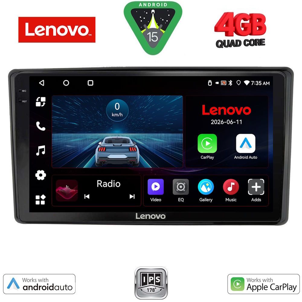 LENOVO LVE 8701_CPAA (10inc) MULTIMEDIA TABLET for TOYOTA RAIZE mod. 2020-2026