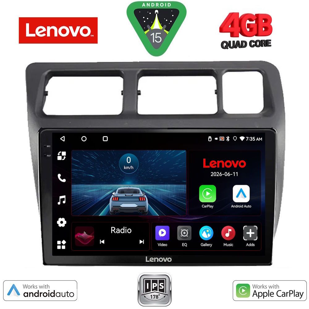 LENOVO LVE 8710_CPAA (9inc) MULTIMEDIA TABLET for TOYOTA COROLLA mod. 1992-1997