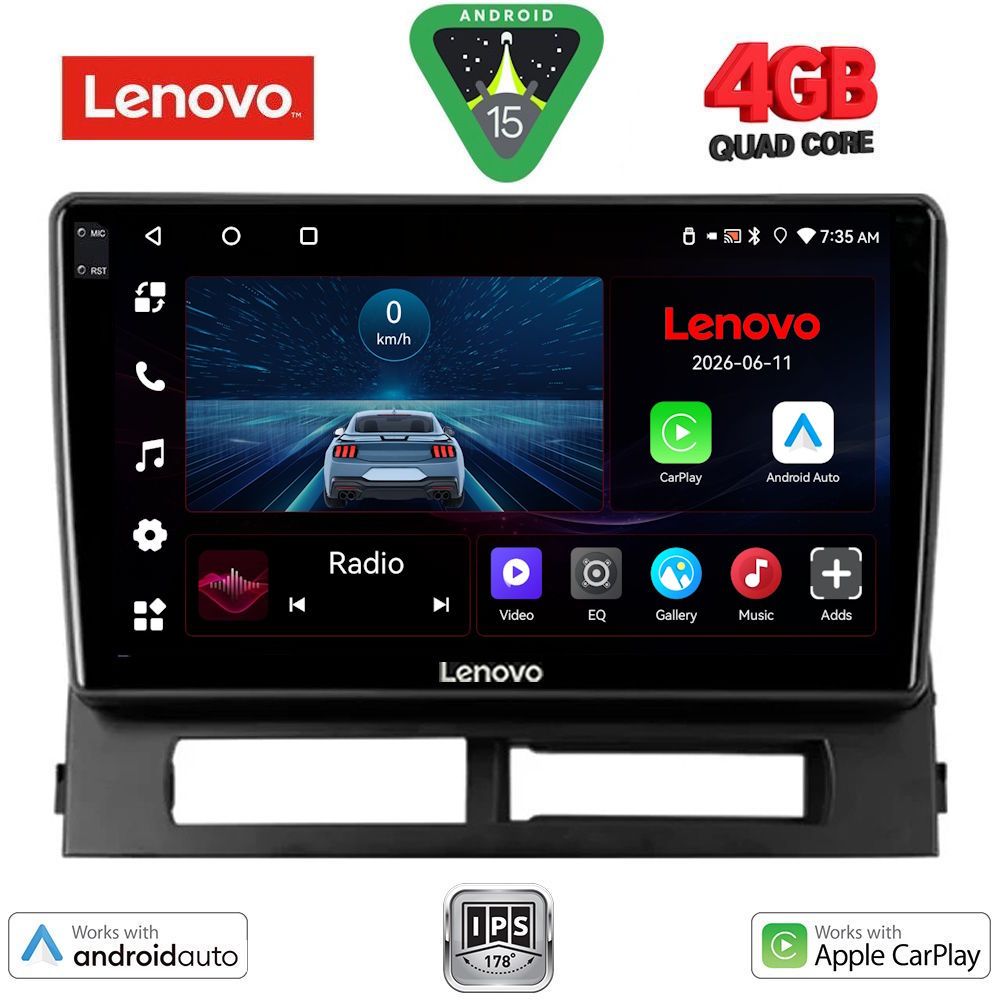 LENOVO LVE 8728DASH_CPAA (9inc) MULTIMEDIA TABLET for TOYOTA PRIUS mod. 2003-2009 (Supports Original Clima-HYBRID)