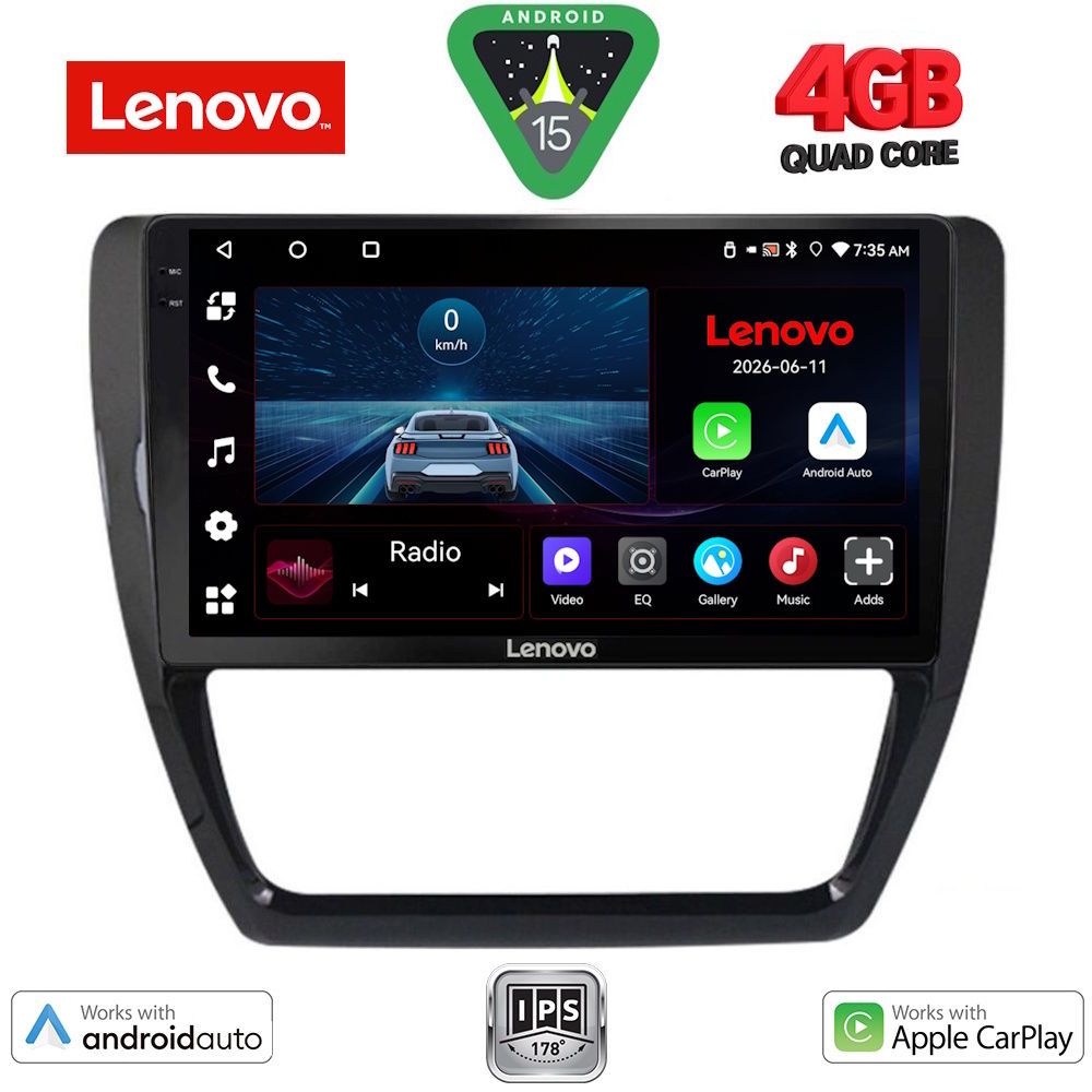 LENOVO LVE 8741_CPAA (10inc) MULTIMEDIA TABLET for VW JETTA mod. 2010-2016