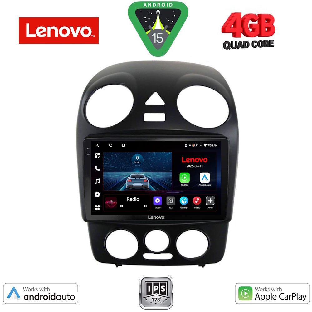LENOVO LVE 8742_CPAA (9inc) MULTIMEDIA TABLET for VW BEETLE mod. 2004-2011
