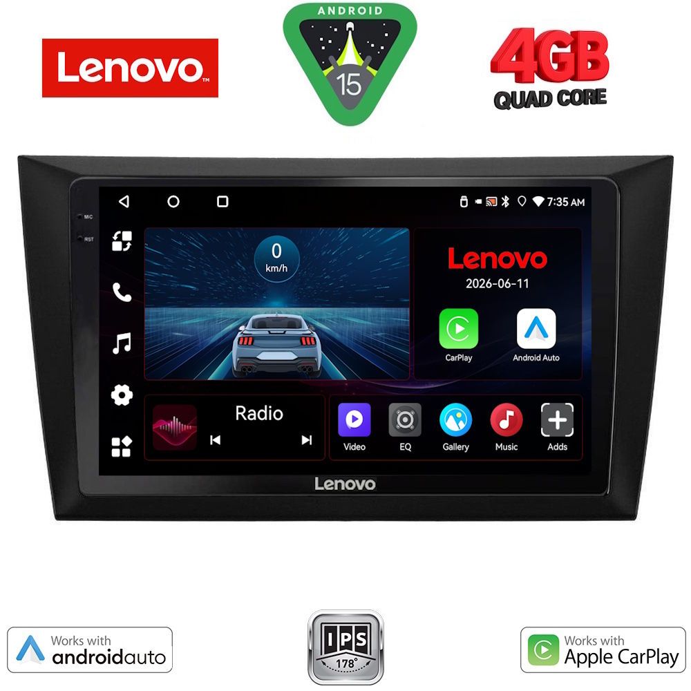 LENOVO LVE 8746_CPAA (9inc) MULTIMEDIA TABLET for GOLF 6 mod. 2009-2012