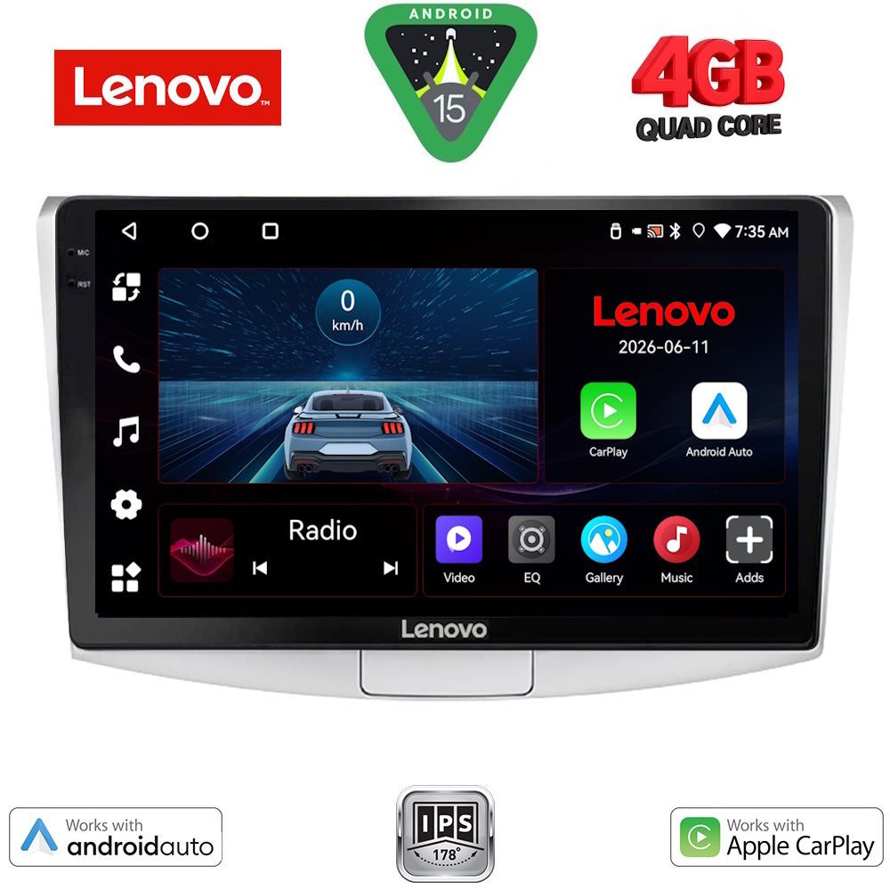 LENOVO LVE 8764_CPAA (10inc) MULTIMEDIA TABLET for VW PASSAT mod. 2010-2015