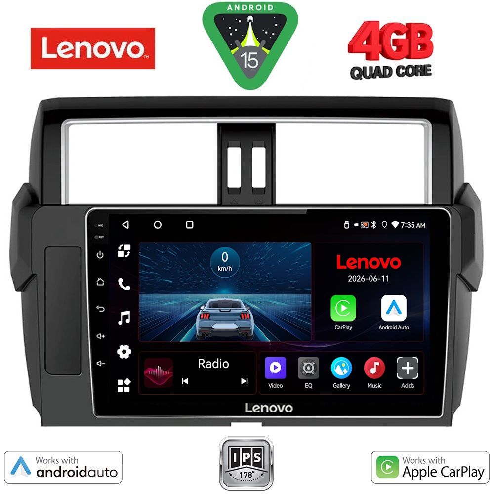 LENOVO LVE 8777_CPAA (10inc) MULTIMEDIA TABLET for TOYOTA PRADO mod. 2014-2017