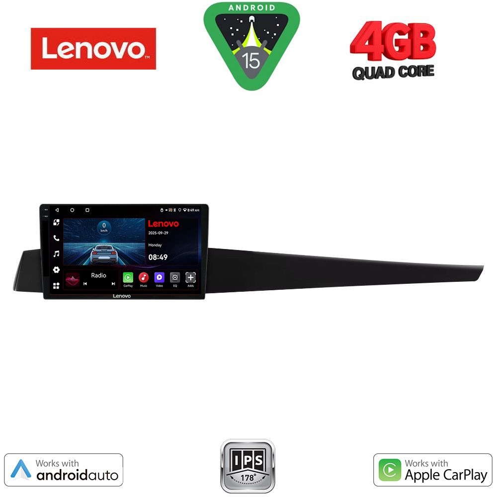 LENOVO LVE 8552_CPAA (10inc) MULTIMEDIA TABLET for RENAULT LAGUNA mod. 2007-2015