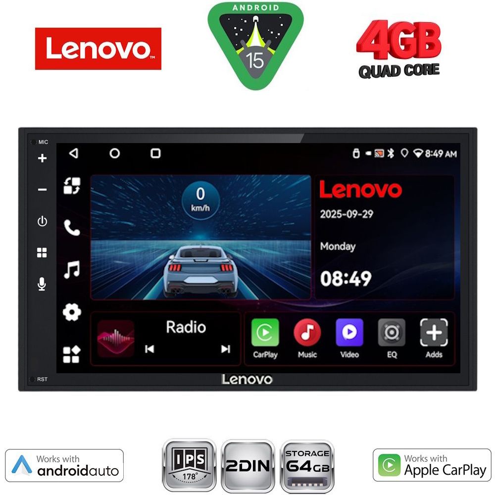LENOVO LVE 868_CPAA (6.8'' DECK) MULTIMEDIA 2DIN LENOVO LVE 868_CPAA (6.8'' DECK) MULTIMEDIA 2DIN
