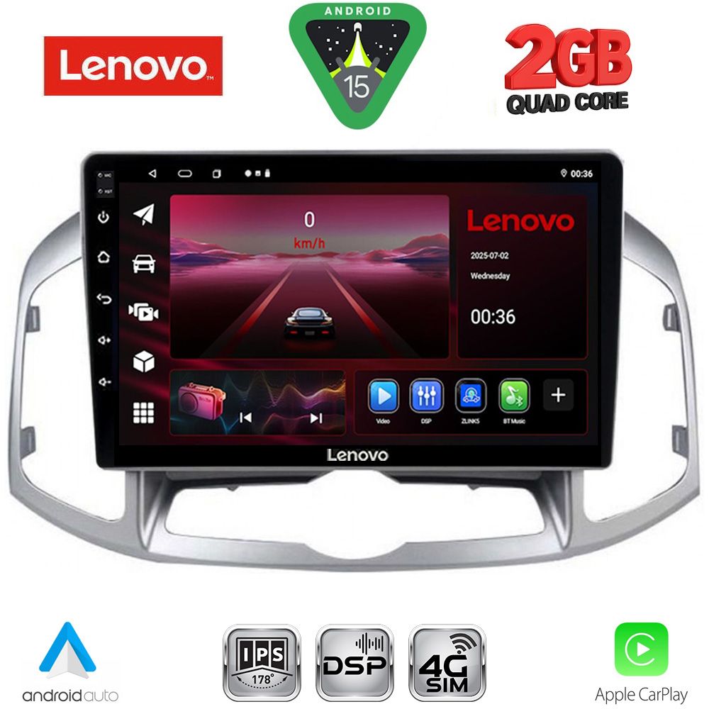 LENOVO LVF 5071_CPA (10inc) MULTIMEDIA for CHEVROLET CAPTIVA mod. 2012-2018