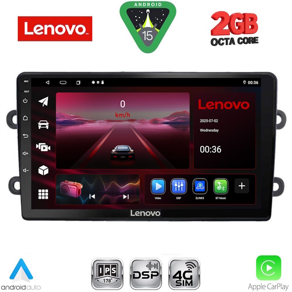 LENOVO LVF 5102_CPA (9inc) MULTIMEDIA TABLET for DACIA DUSTER mod. 2012-2019