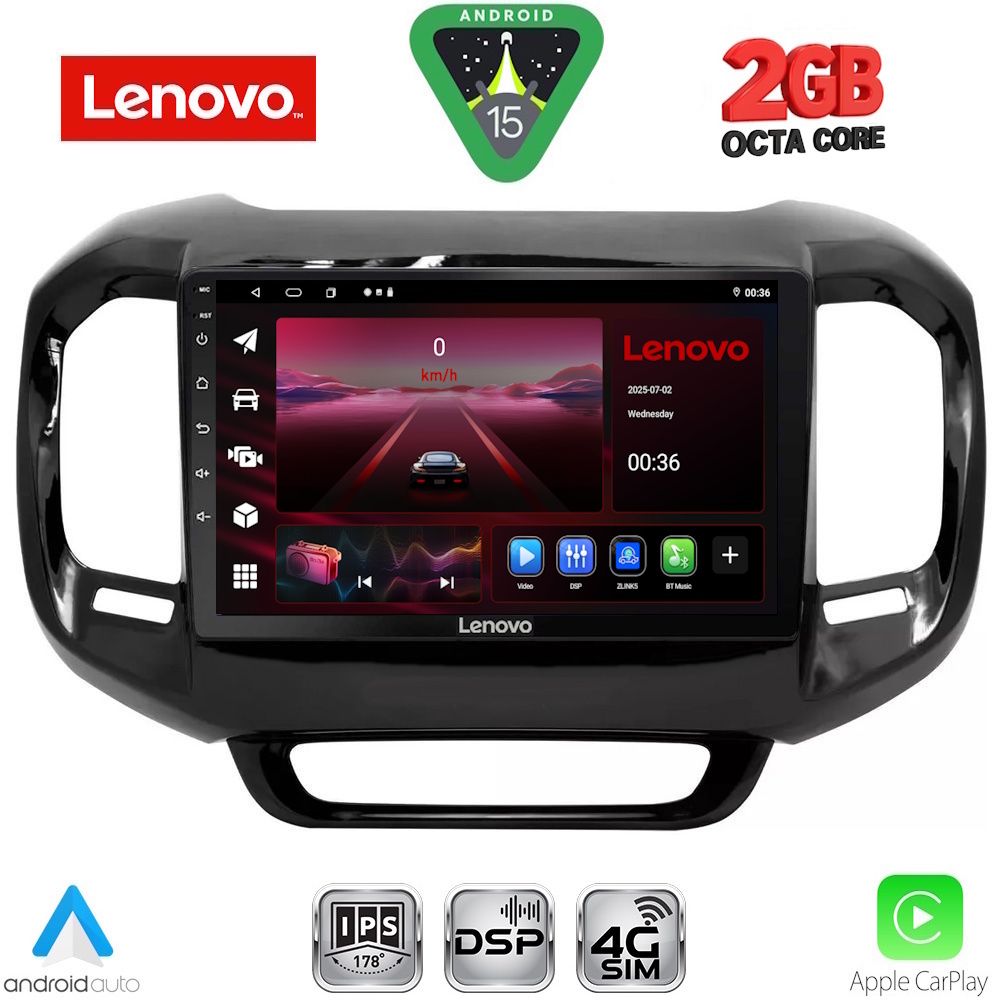 LENOVO LVF 5127_CPA (9inc) MULTIMEDIA TABLET for FIAT TORO mod. 2017-2026
