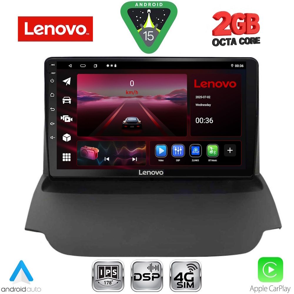 LENOVO LVF 5150_CPA (9inc) MULTIMEDIA TABLET for FORD ECOSPORT mod. 2012-2018
