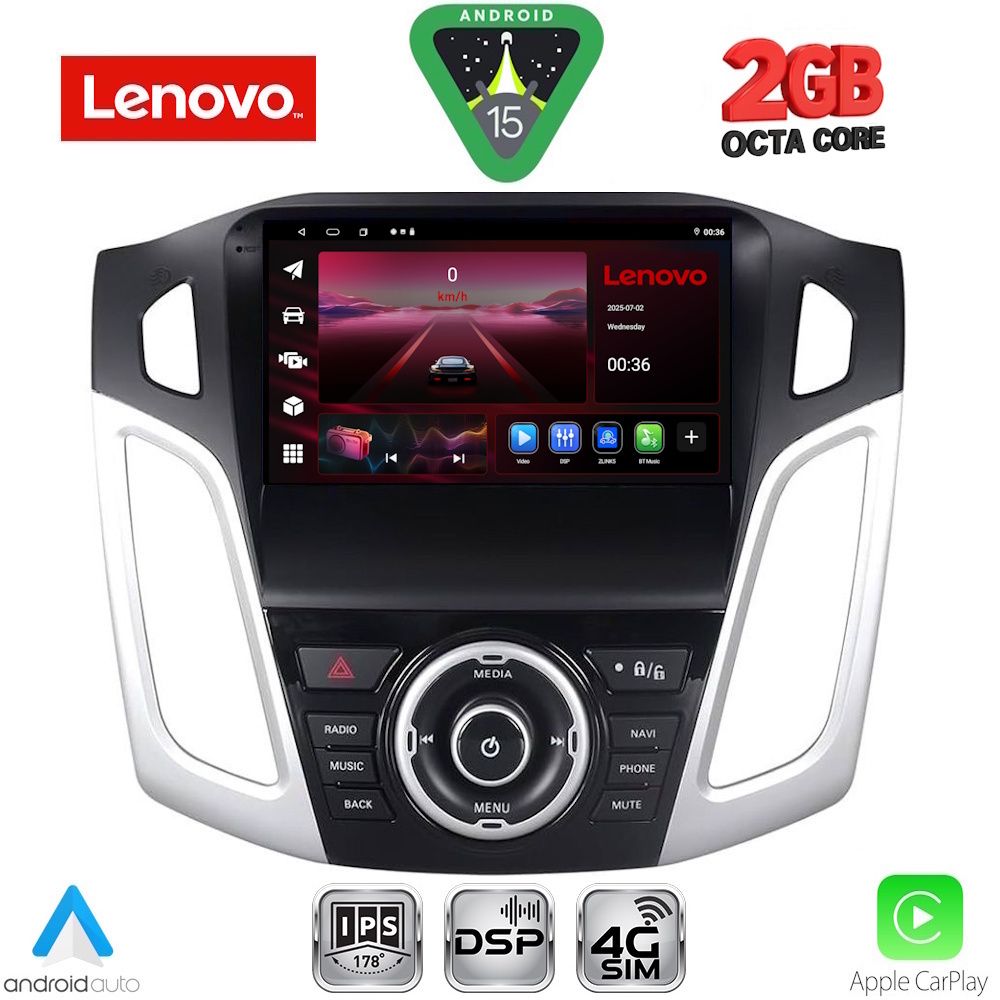 LENOVO LVF 5157_CPA (9inc) MULTIMEDIA TABLET for FORD FOCUS mod. 2011-2018