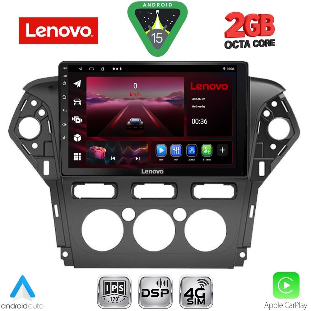 LENOVO LVF 5163_CPA A/C (10inc) MULTIMEDIA TABLET for FORD MONDEO mod. 2011-2013