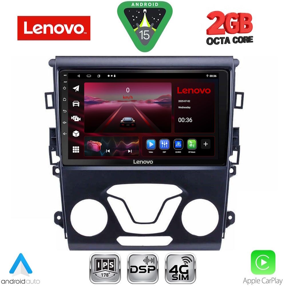 LENOVO LVF 5164_CPA A/C (9inc) MULTIMEDIA TABLET for FORD MONDEO mod. 2014-2023