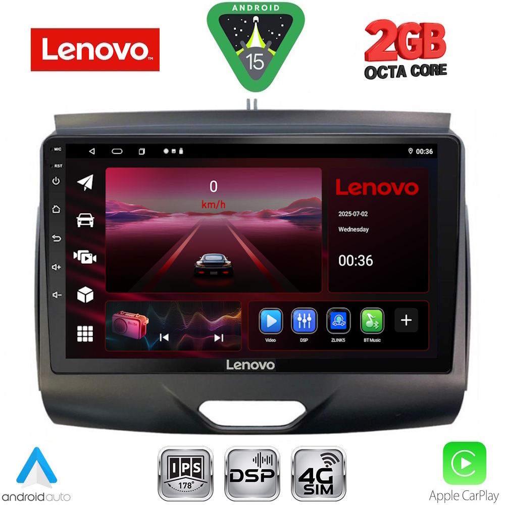 LENOVO LVF 5172B_CPA (9inc) MULTIMEDIA TABLET for FORD RANGER mod. 2015-2018