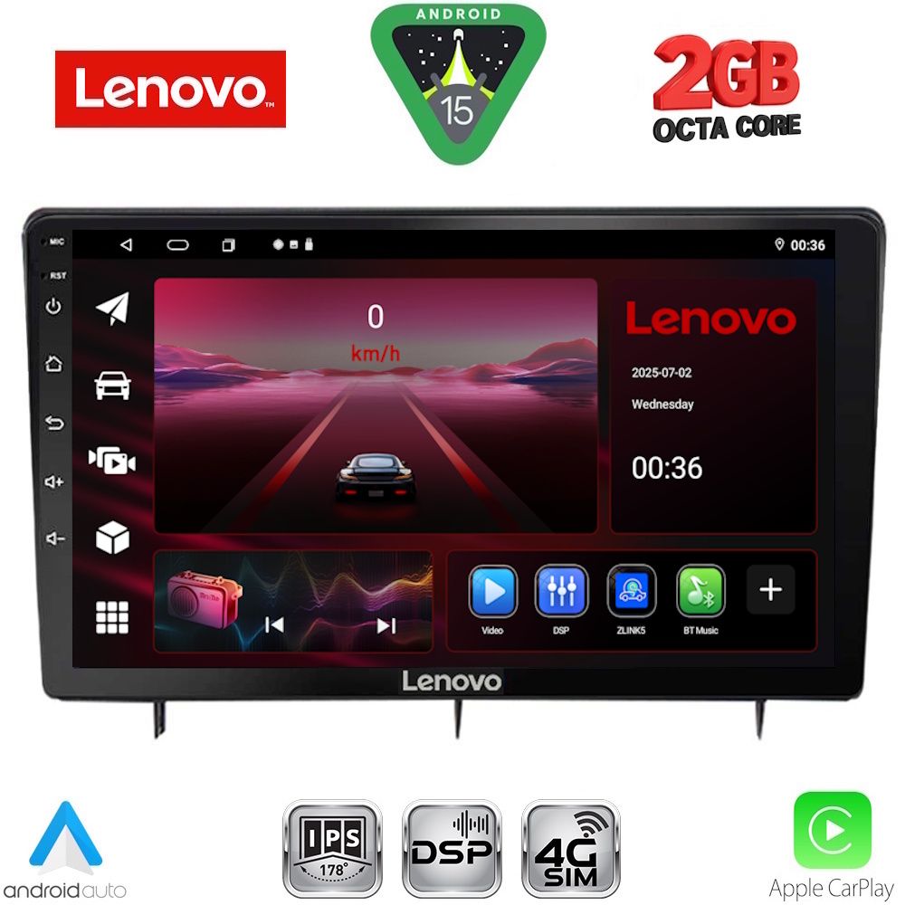 LENOVO LVF 5192_CPA (10inc) MULTIMEDIA TABLET for HONDA CIVIC mod. 2022-2026