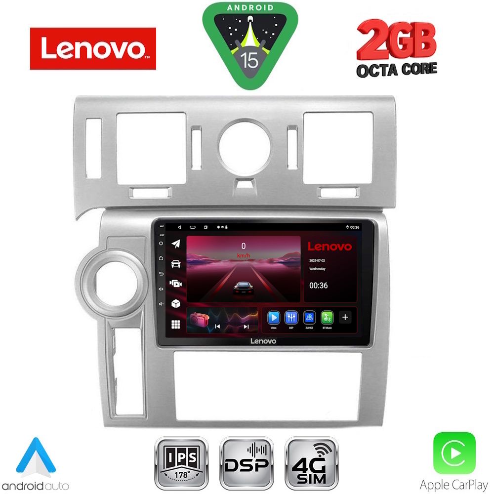 LENOVO LVF 5216_CPA (9inc) MULTIMEDIA TABLET for HUMMER H2 mod. 2008-2009