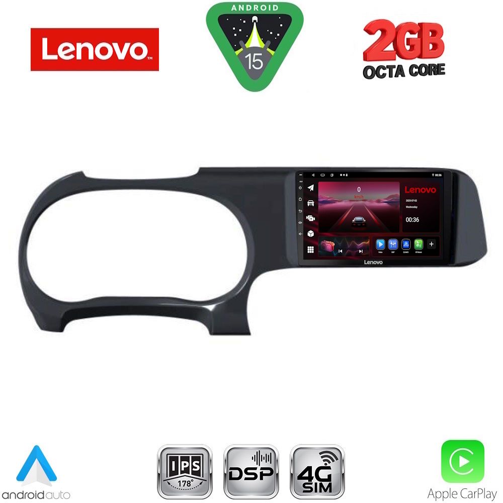 LENOVO LVF 5225_CPA (9inc) MULTIMEDIA TABLET for HYUNDAI i10 mod. 2020-2026