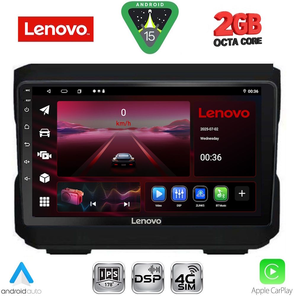 LENOVO LVF 5272_CPA (10inc) MULTIMEDIA TABLET for JEEP mod. 2007-2014 – DODGE mod. 2007-2014