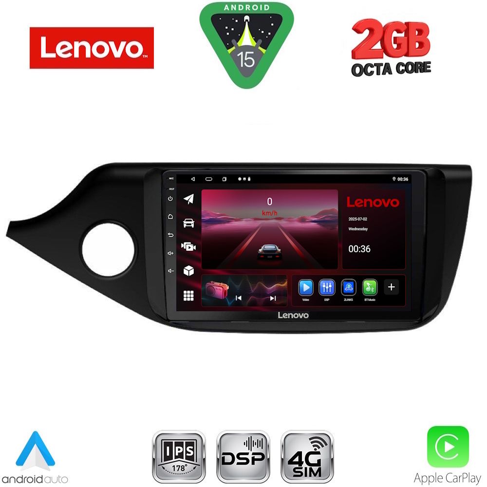 LENOVO LVF 5302_CPA (9inc) MULTIMEDIA TABLET for KIA CEED mod. 2012-2018