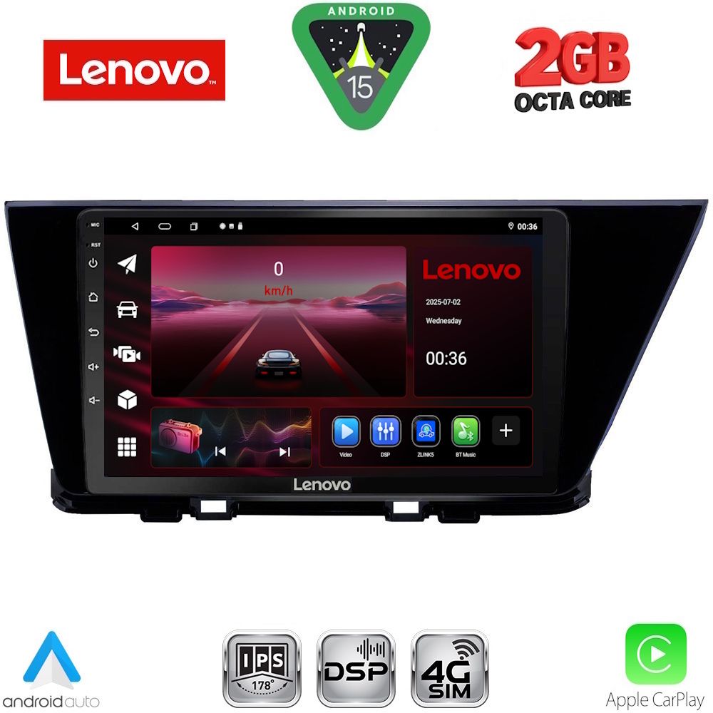 LENOVO LVF 5305_CPA (9inc) MULTIMEDIA TABLET for KIA NIRO mod. 2017-2021