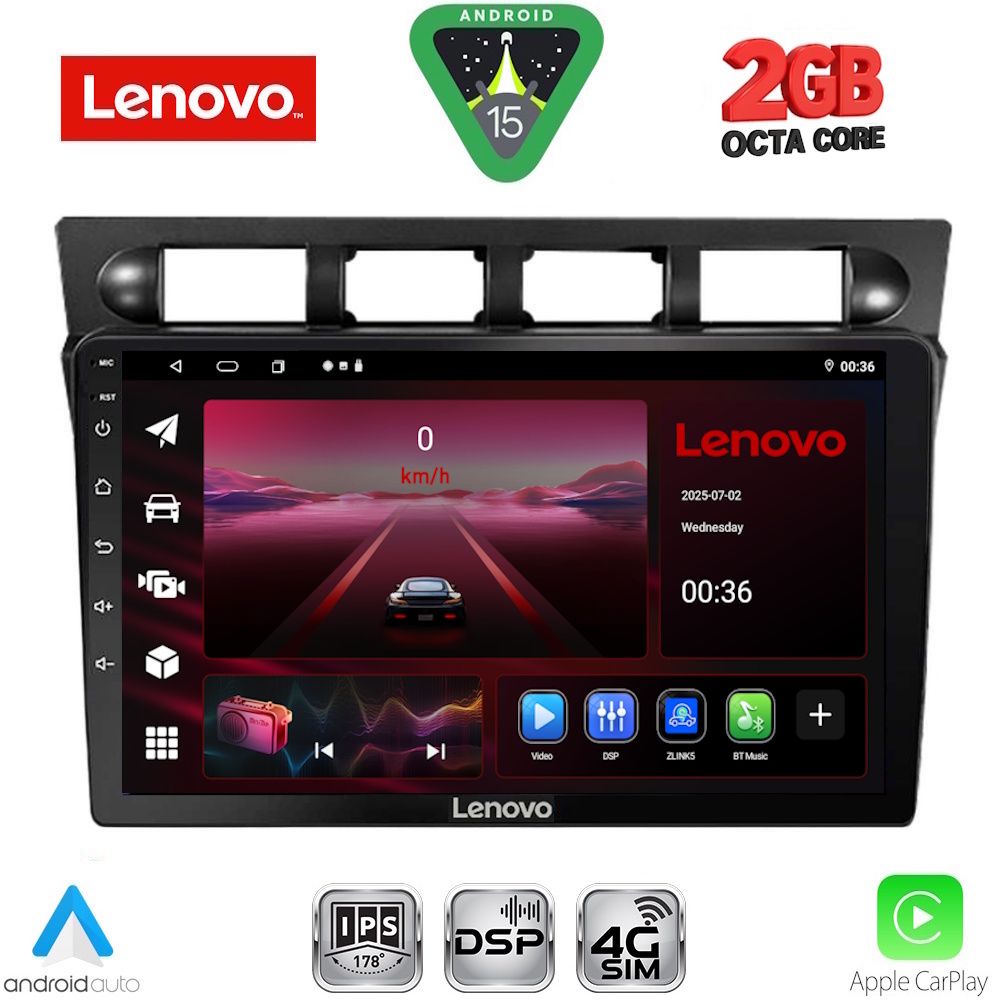 LENOVO LVF 5306_CPA (9inc) MULTIMEDIA TABLET for KIA PICANTO mod. 2004-2008