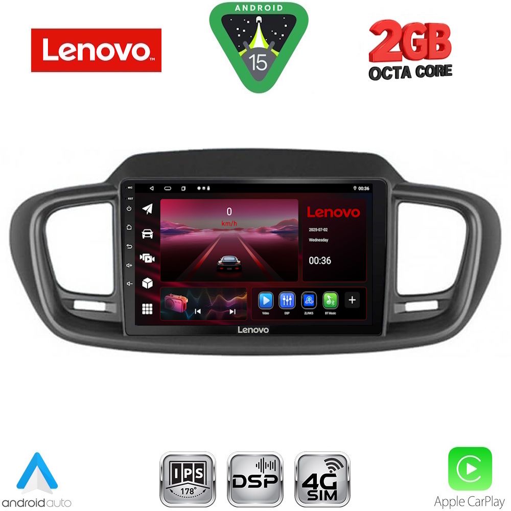 LENOVO LVF 5319_CPA (10inc) MULTIMEDIA TABLET for KIA SORENTO mod. 2014-2020