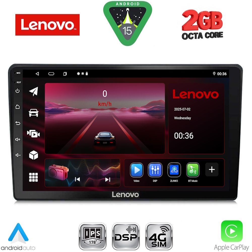 LENOVO LVF 5360_CPA (9inc) MULTIMEDIA TABLET for MAZDA 2 mod. 2002-2007