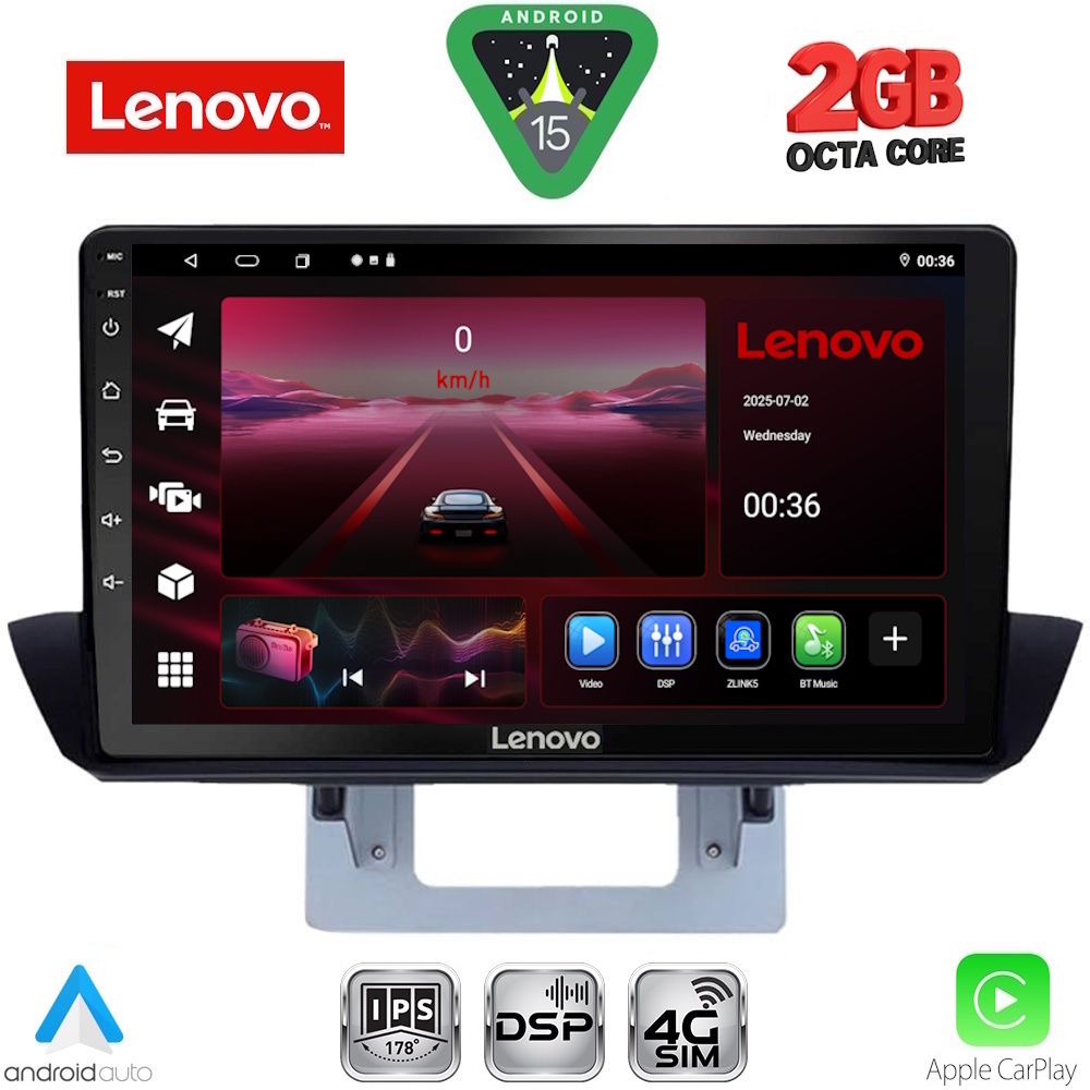 LENOVO LVF 5364_CPA DASH (9inc) MULTIMEDIA TABLET for MAZDA BT50 mod. 2012-2019